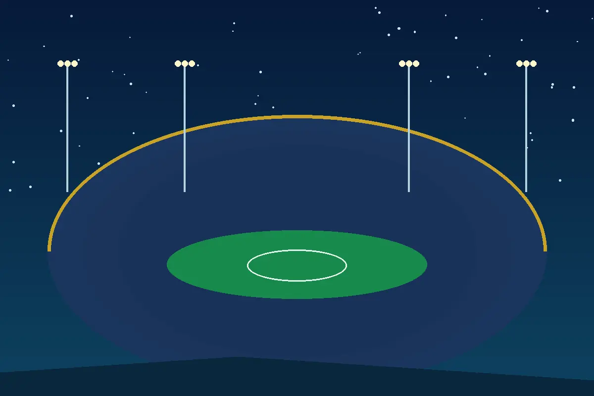King Saud University Stadium stadium artwork
